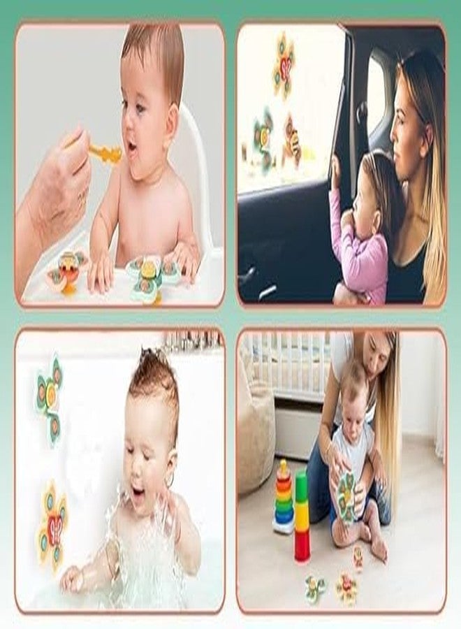 SHIVAARO 3 PCS Insect Suction Cup Bath Toy: Fun and Educational Bath Time Entertainment for Baby Boys and Girls - Image 4